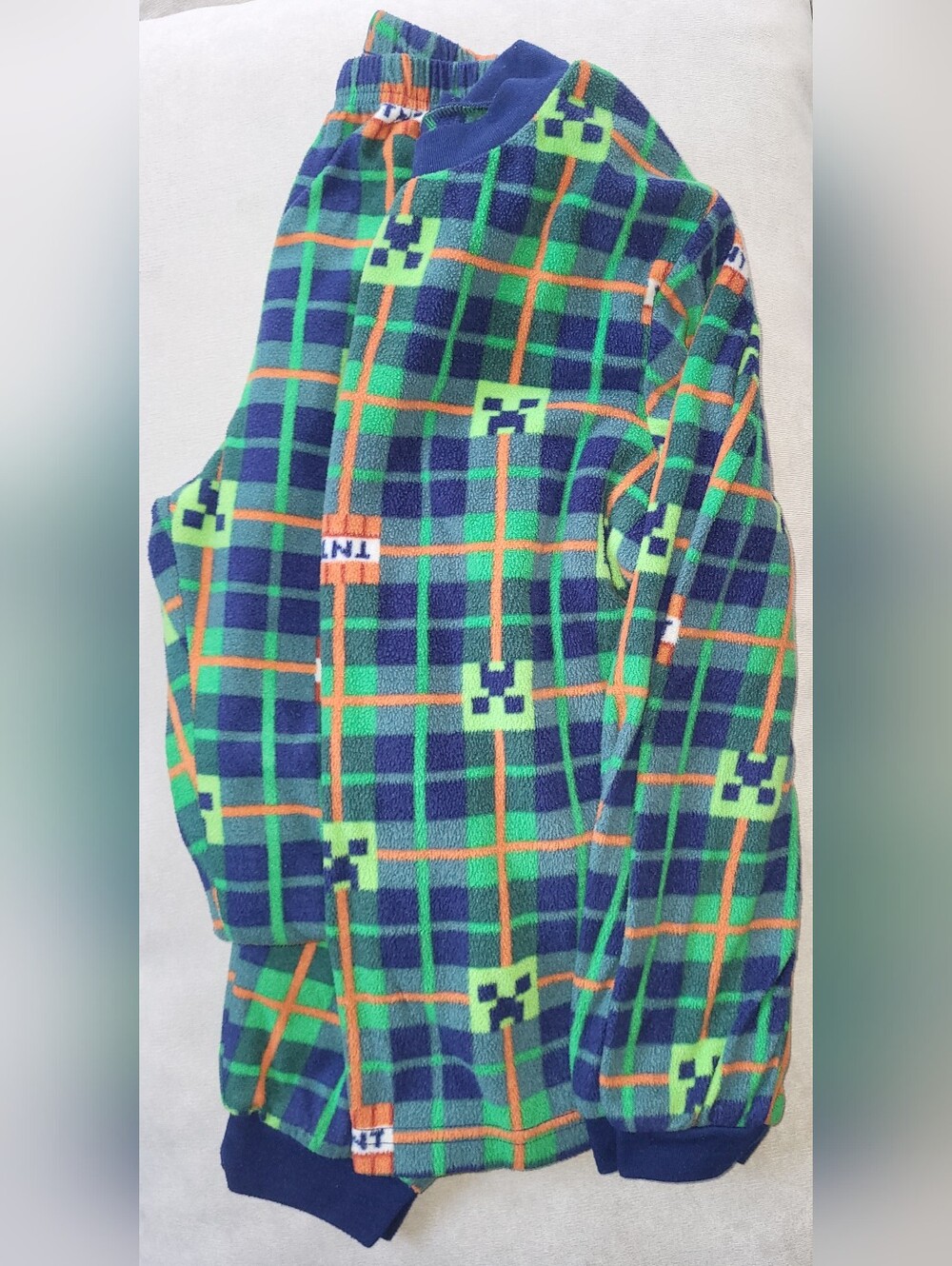 Minecraft Fleece Pajamas
